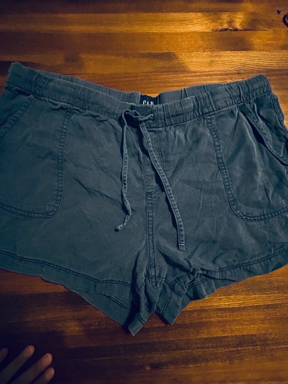 Gap drawstring shorts Navy Blue Large